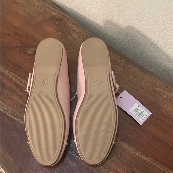 Pale Pink Mary Jane Flats by wild fable - Picture 7 of 9